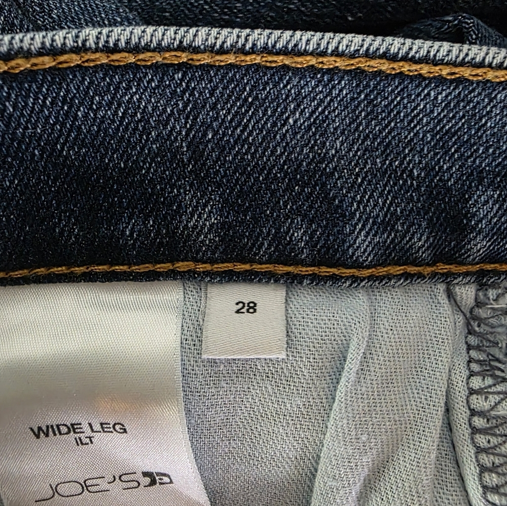 Joe's Jeans Bailey Pieced High Waisted Women's Flared Blue Jeans Size 28 - Picture 11 of 11